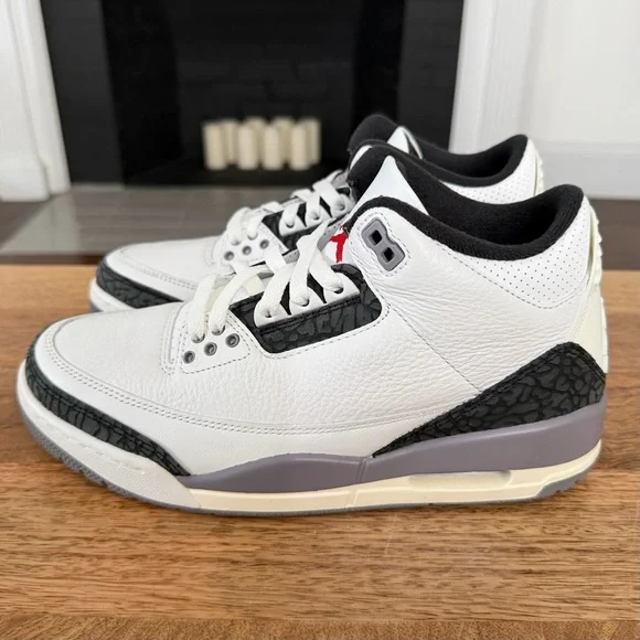 Air Jordan 3 Retro Cement Grey - Mens Sizes - CT8532-106 - New, B-Grade